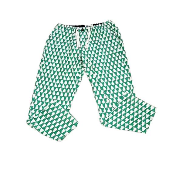 Boden Christmas Tree Men’s Cotton Drawstring Elastic Lounge Pants Men’s Medium - Picture 2 of 6